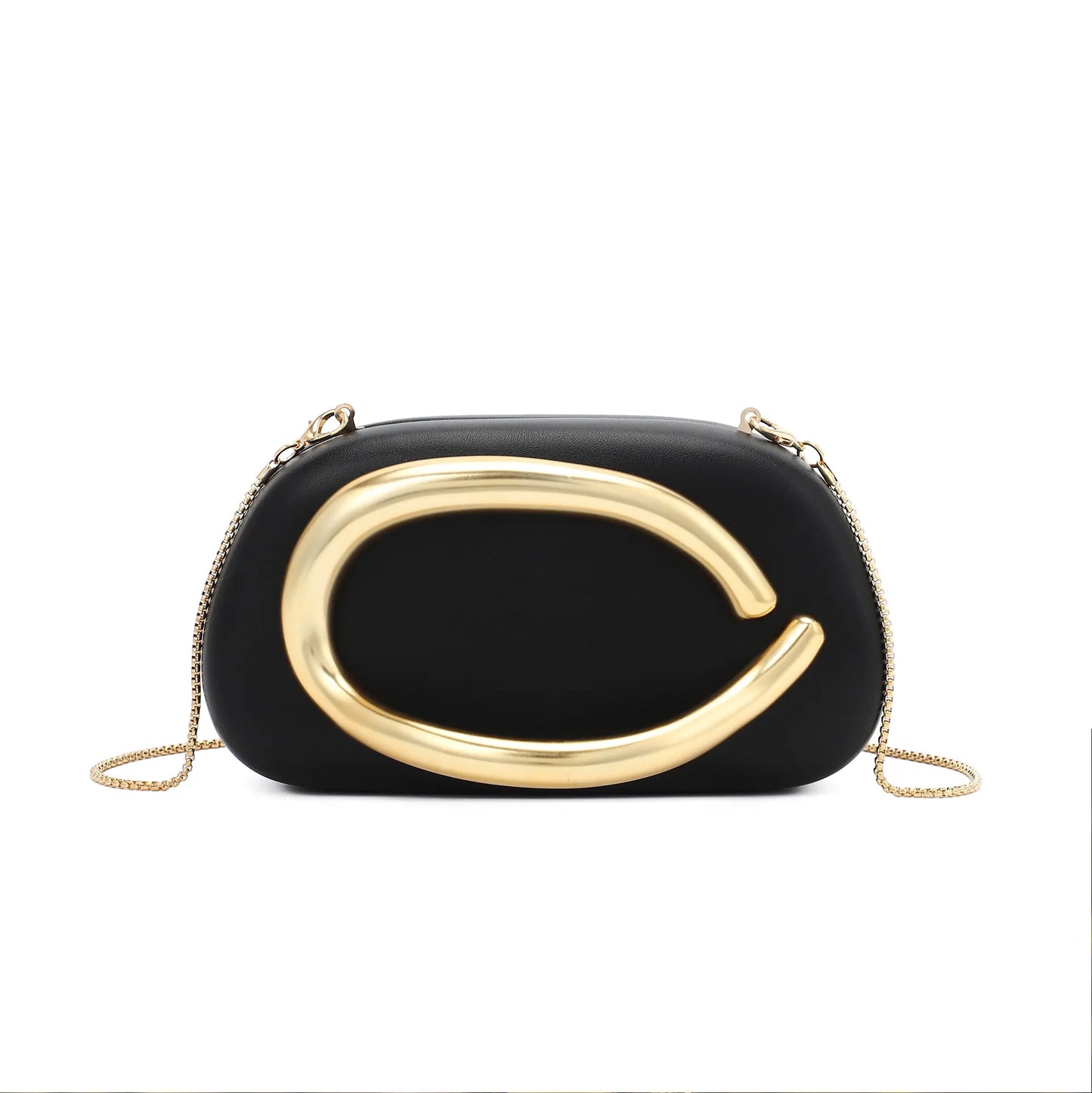 Women Evening Clutch Bag With Chain Handle Crossbody Party Purse