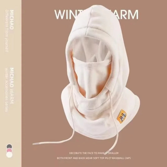 Winter Windproof 3-In-1 Balaclava Hat With Mask And Neck Warmer