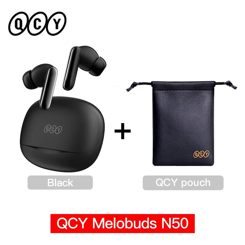 QCY Melobuds N50 ANC Wireless Earphones With Multi Mic Clarity