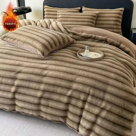 Premium Soft Striped Baby Blanket Ultra Cozy Nursery Essential