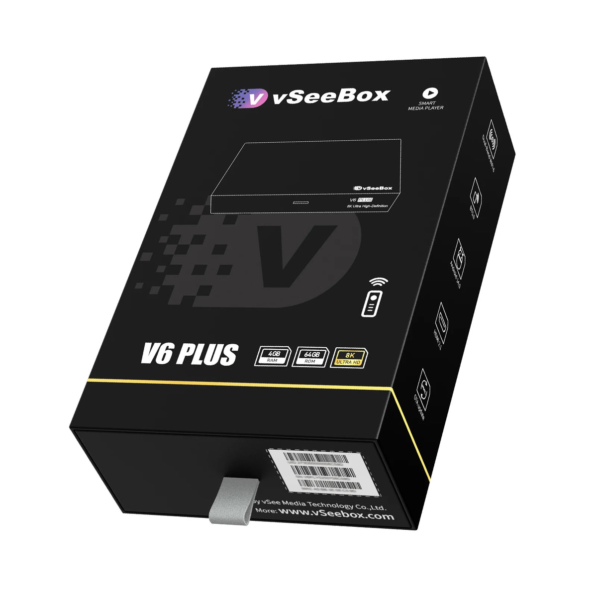 VseeCzydore V6 Plus Android Tv Box 8K Hd Voice Control