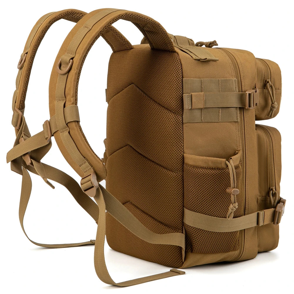 ReFire Gear Tactical Molle Bug Out Bag Dual Cup Holder