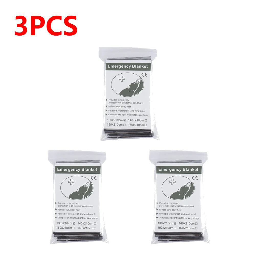 Emergency Mylar Thermal Blanket For Outdoor Camping And Hiking