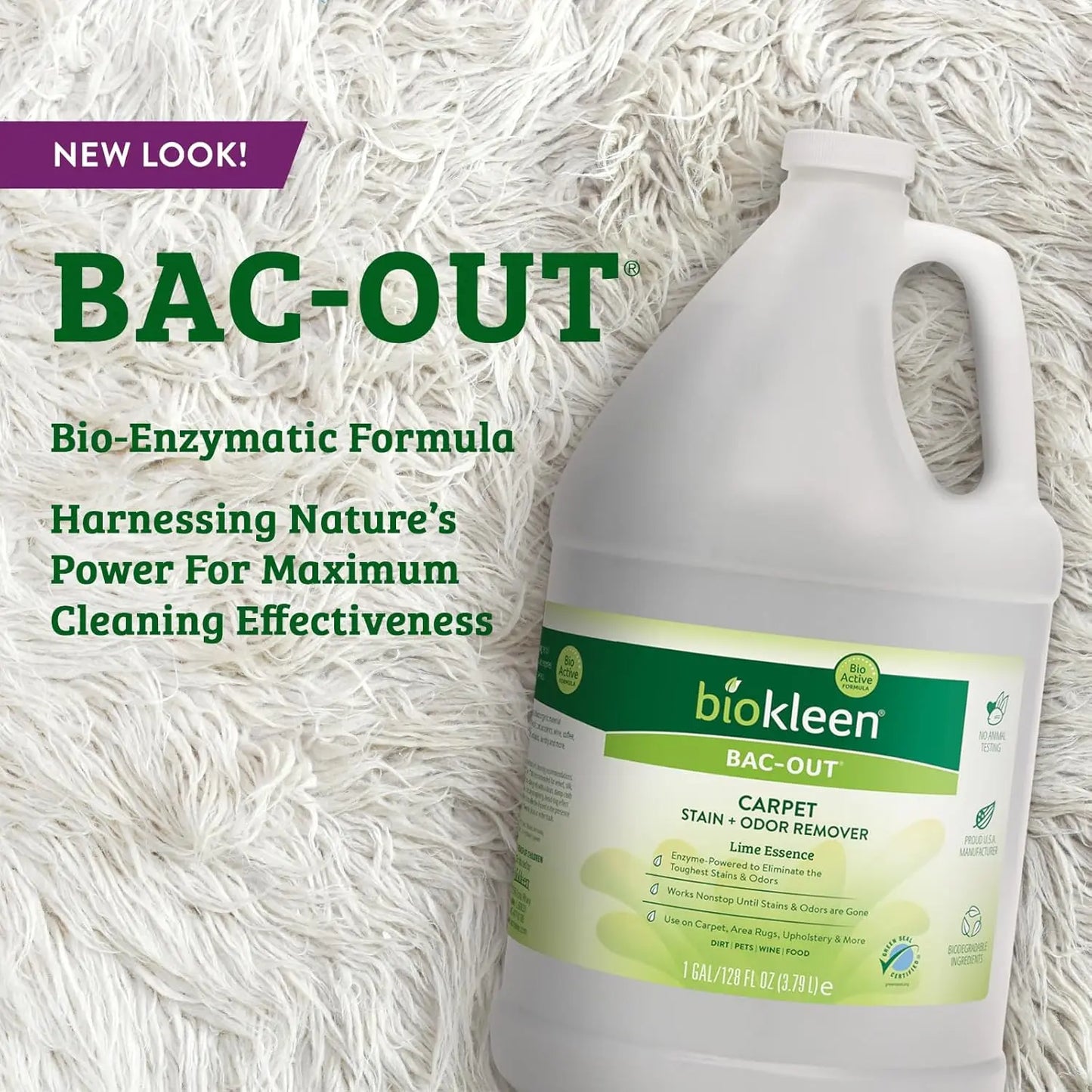 Enzyme Stain Odor Remover For Pets Carpets Eco Friendly