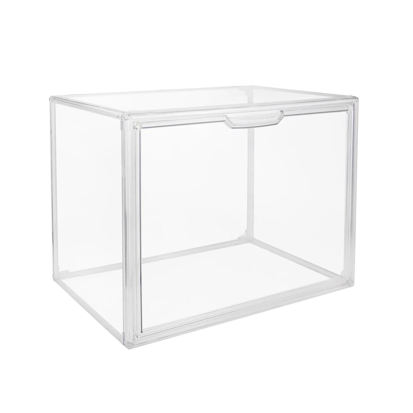 Clear Display Case Large Capacity Acrylic Organizer Box For Figures