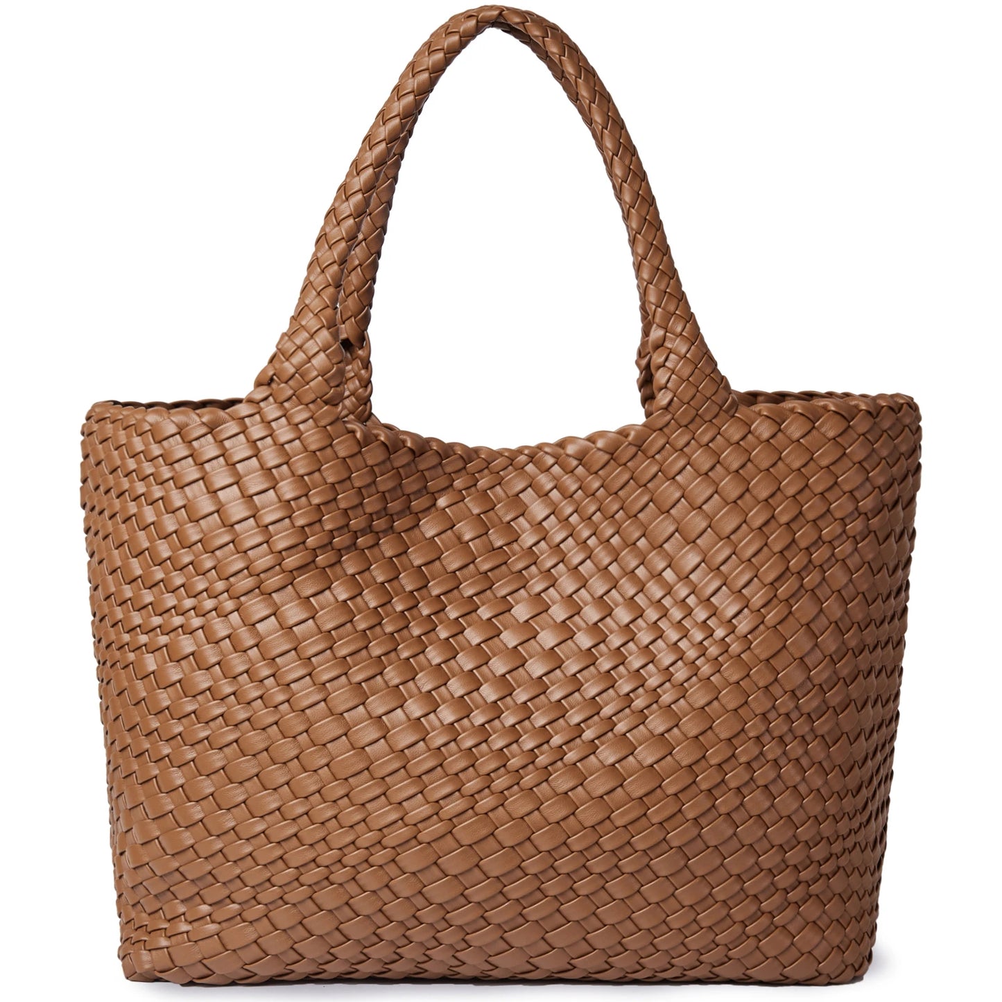Woven Tote Bag For Women Handmade Soft Braided Purse