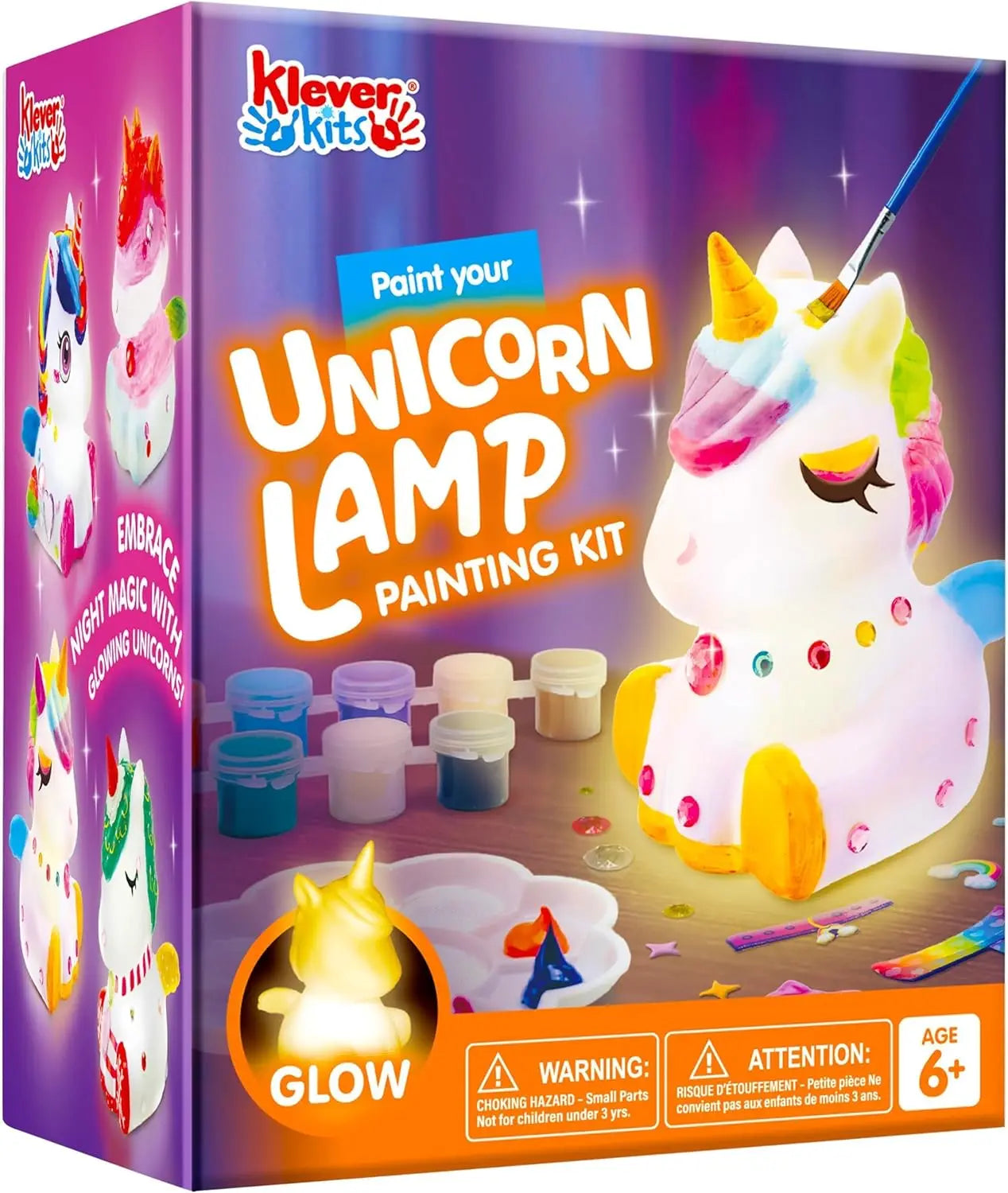 Joyfy Paint Your Own Cat Night Light Kit Educational Project