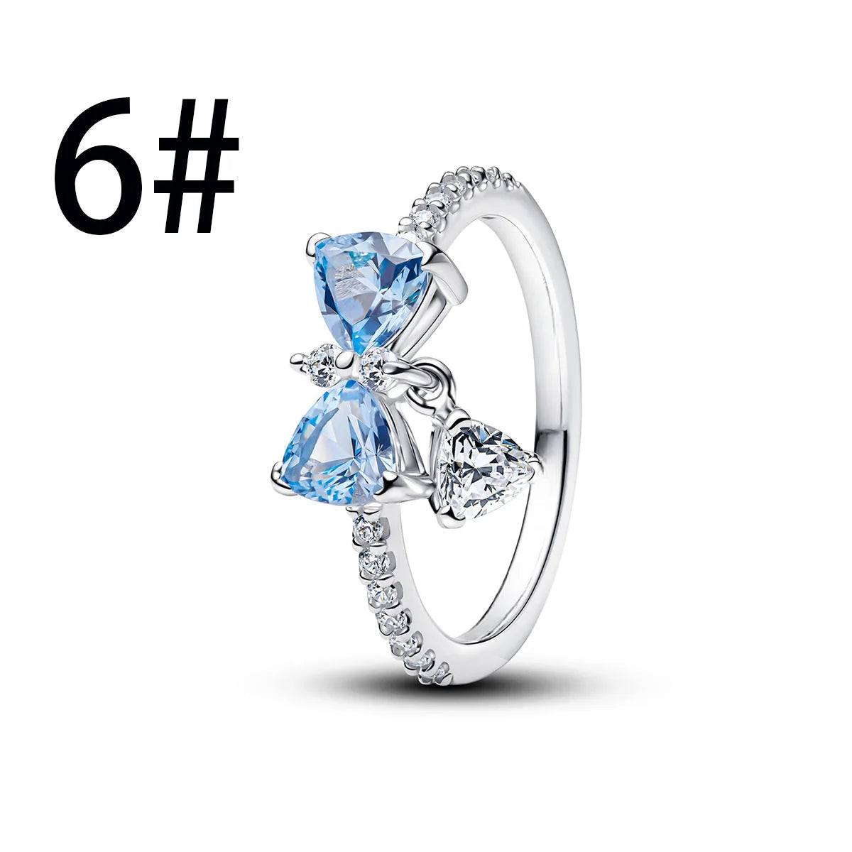 925 Sterling Silver Charms Pendant Bow Bead For Jewelry Making