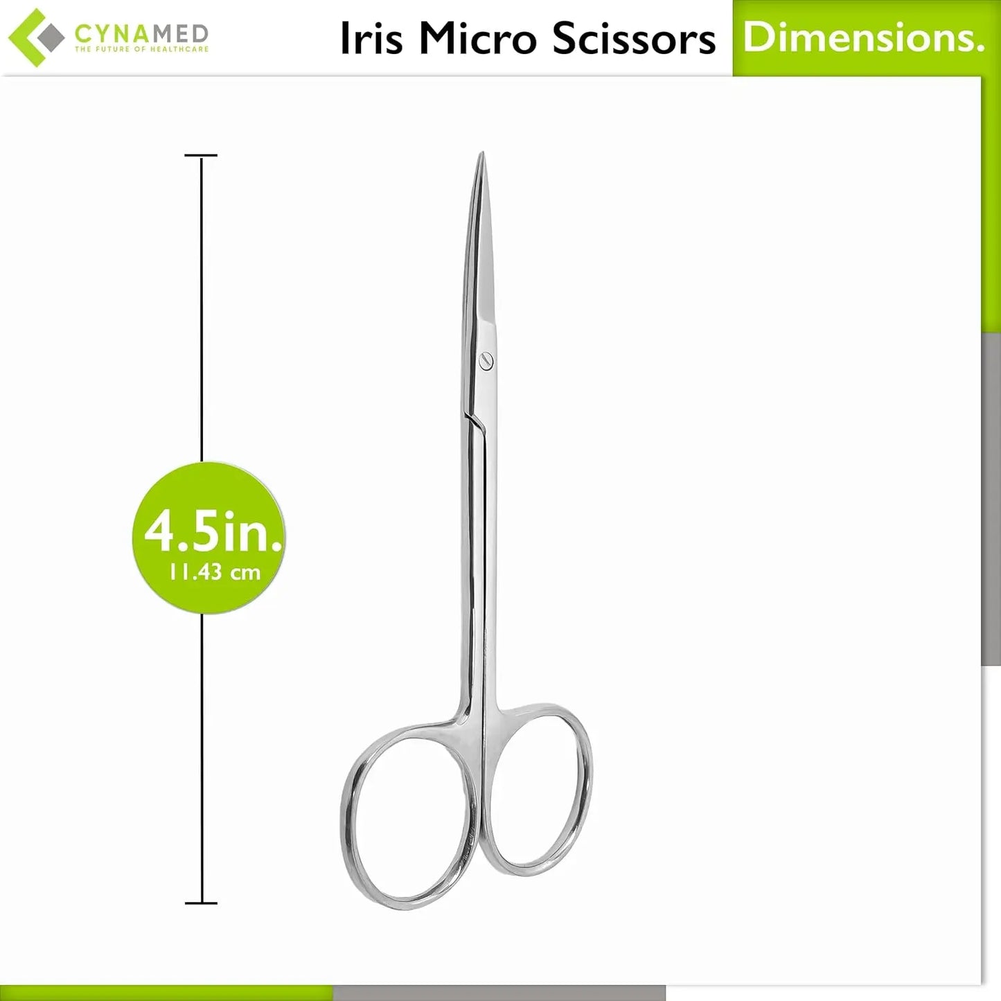 Precision Lab Scissors Fine Point Straight For Medical Education