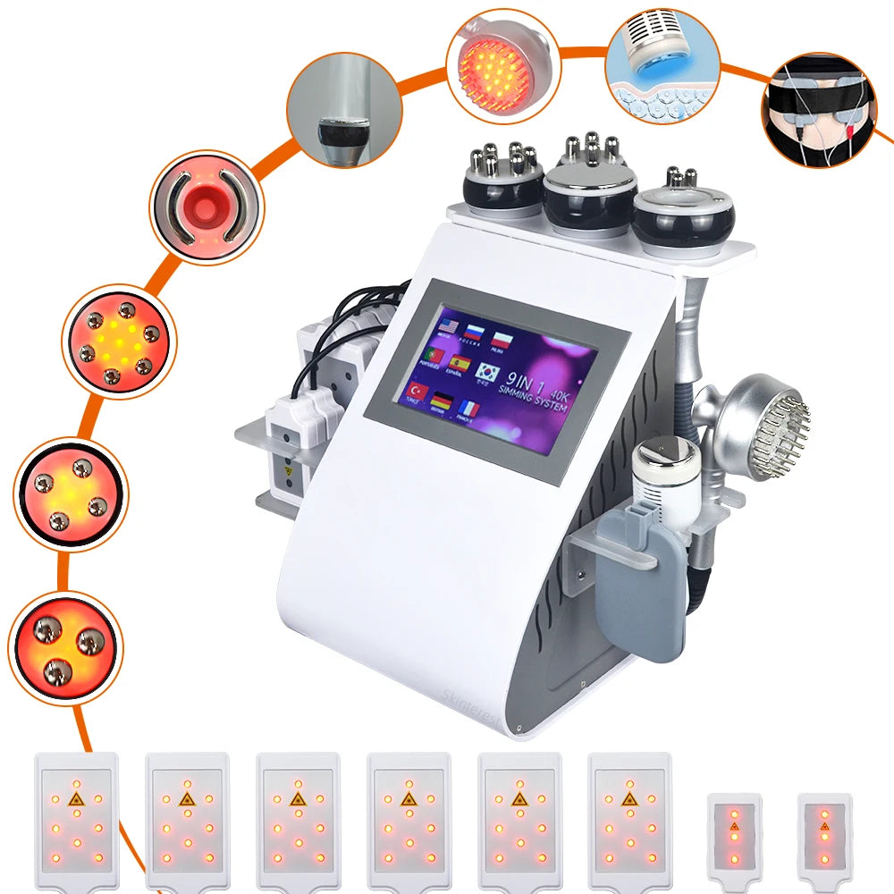 Sentidos 9 In 1 Cavitation Ultrasonic Body Slimming Massager