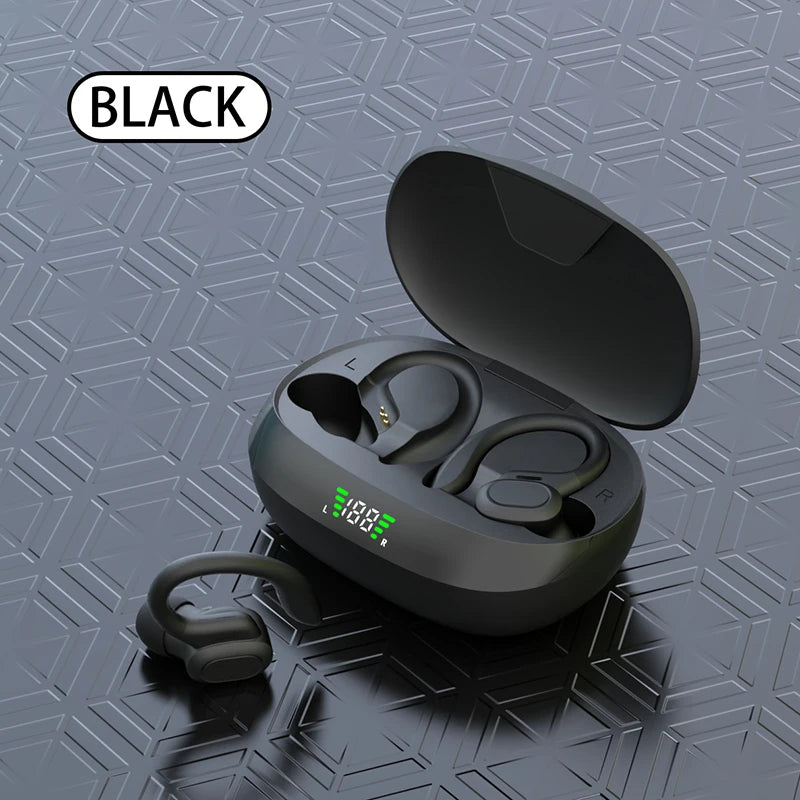 SHUKE 9D HiFi Bluetooth Earbuds Wireless Earphones With EarHook