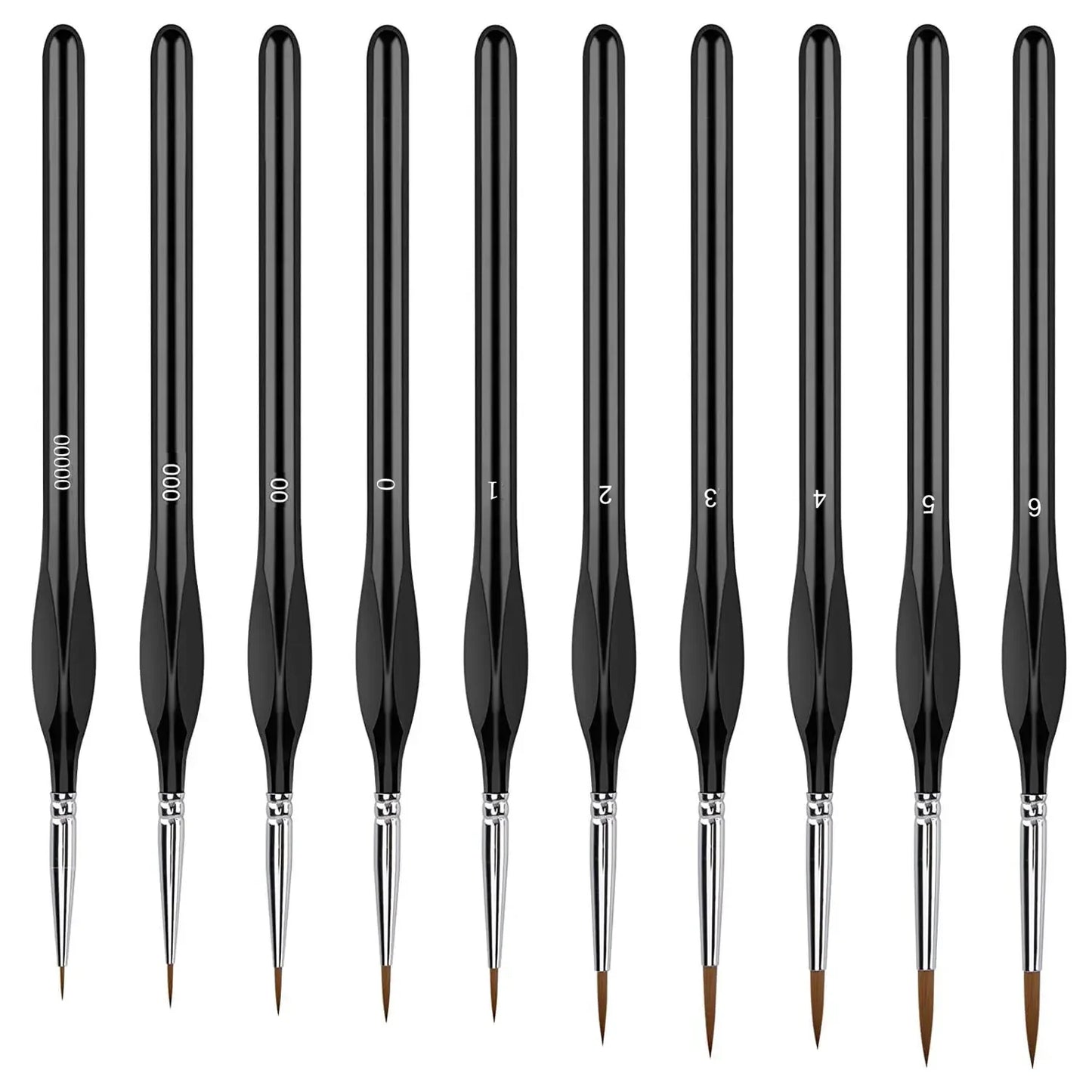 Lonely Finger Fine Detail Paint Brush Set For Miniatures