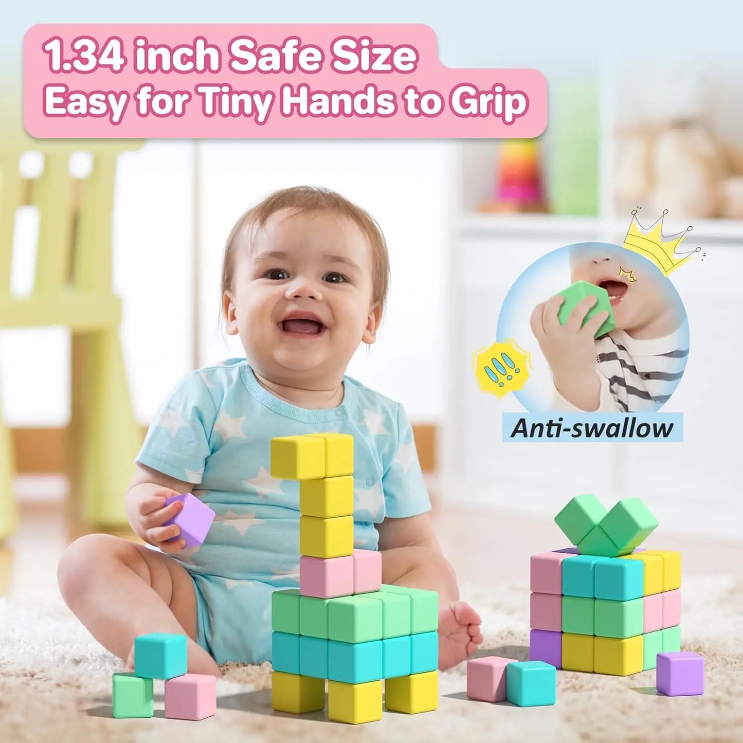 Magnetic Building Blocks Educational STEM Toys for Kids