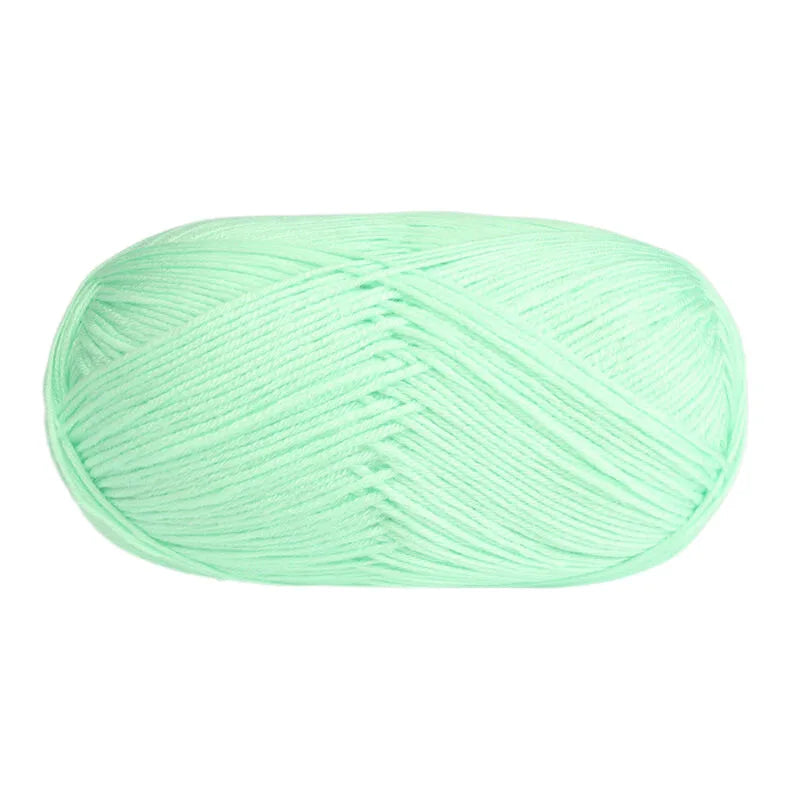 Cotton Bamboo Blend Yarn Hand Knitting Crochet DIY Sweater Dolls