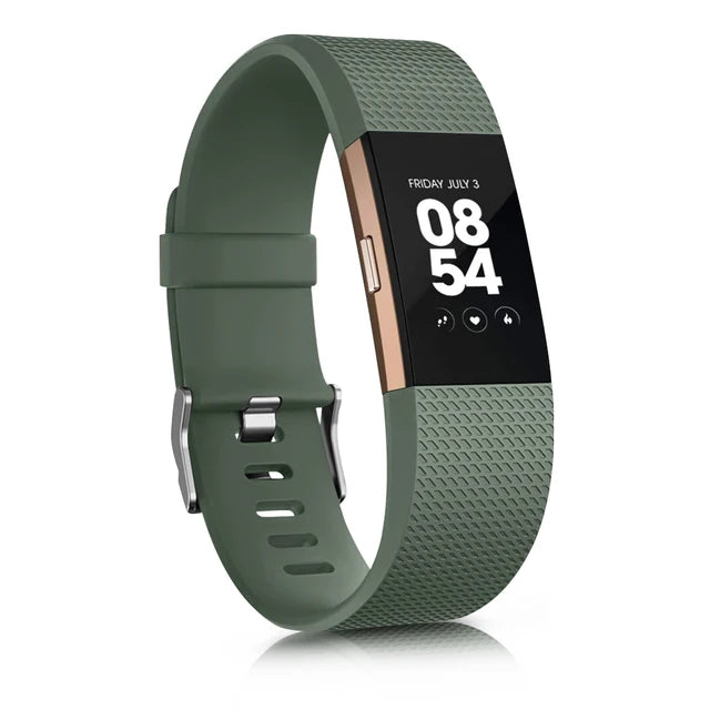 Tobfit Silicone Strap For Fitbit Charge 2 Replacement Band