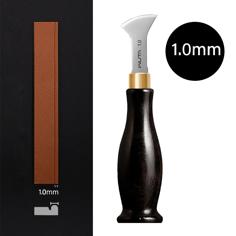 WUTA Professional Leather Edge Creaser Stainless Craft Tool