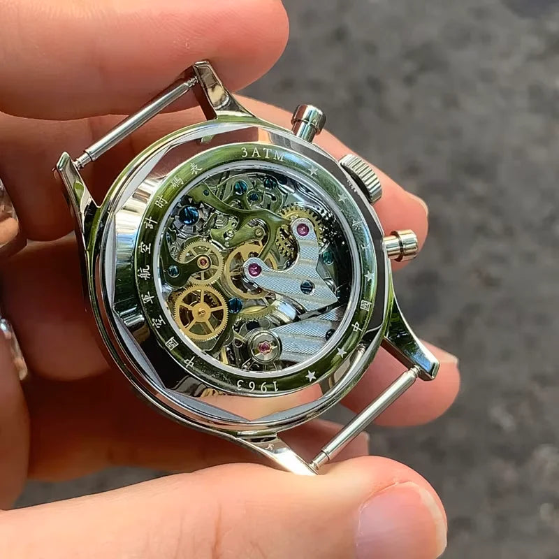 Sea-Gull International Chronograph Manual Winding Watch ST1901 Memorial