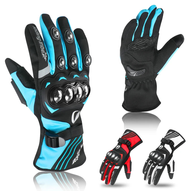 Winter Motorcycle Gloves for Riding Cycling Skiing and Outdoor Sports