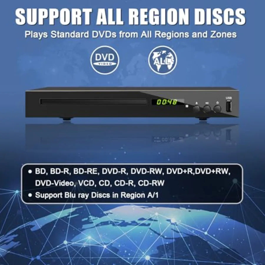 HighDefinition Blu Ray Player Blu Ray DVD Player All Region