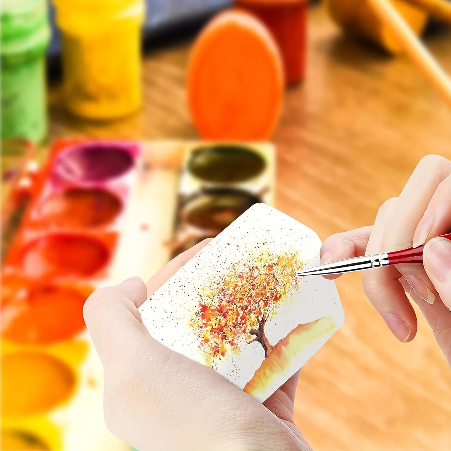 Lonely Finger Fine Detail Paint Brush Set For Miniatures