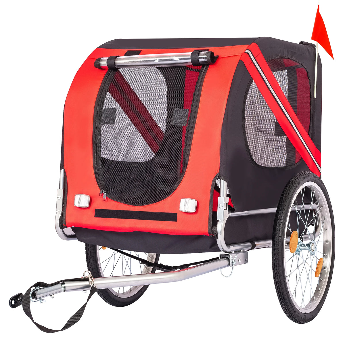 Twister Ck Foldable Dog Bike Trailer Universal Pet Bicycle Carrier