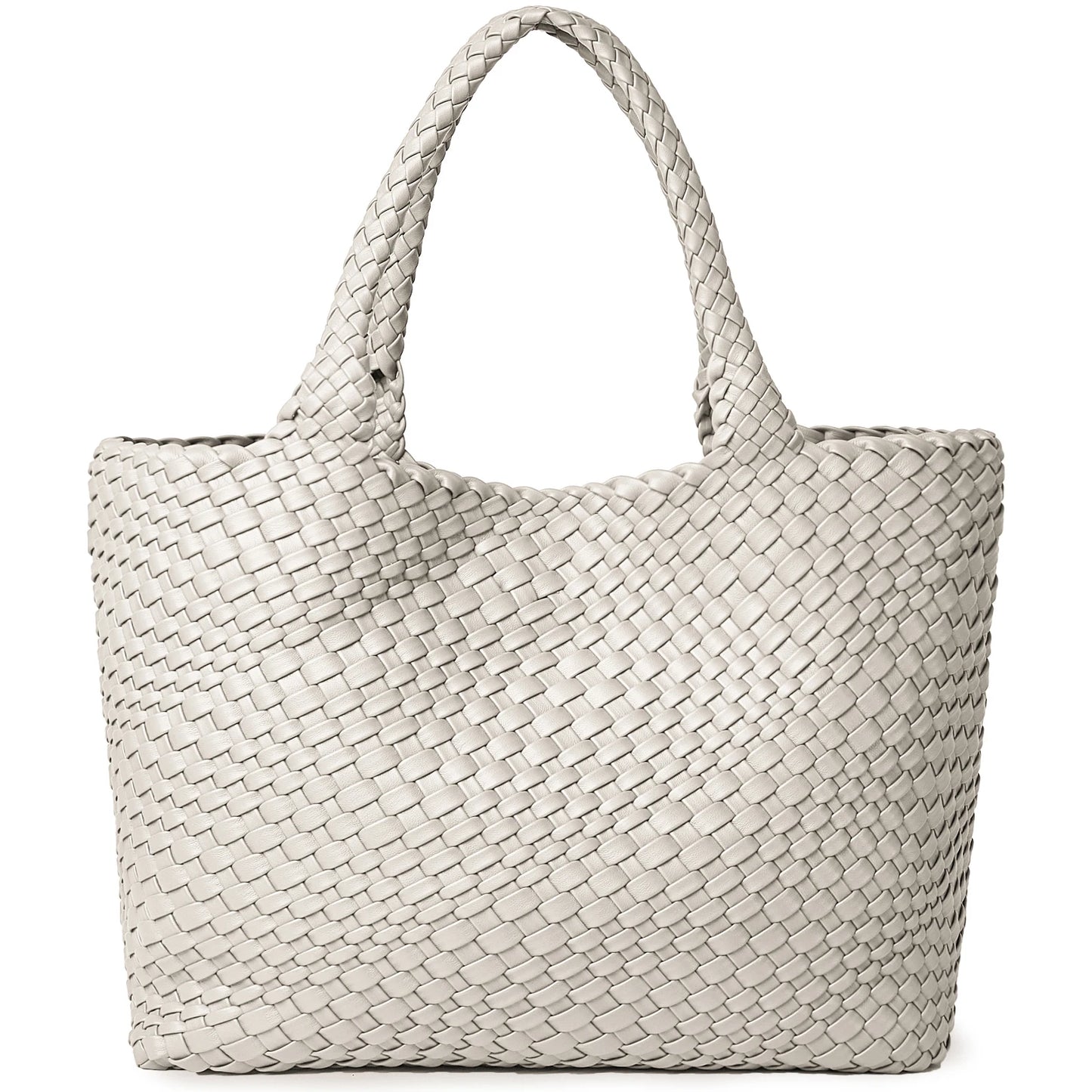 Woven Tote Bag For Women Handmade Soft Braided Purse