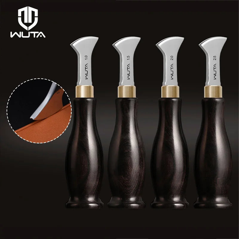WUTA Professional Leather Edge Creaser Stainless Craft Tool
