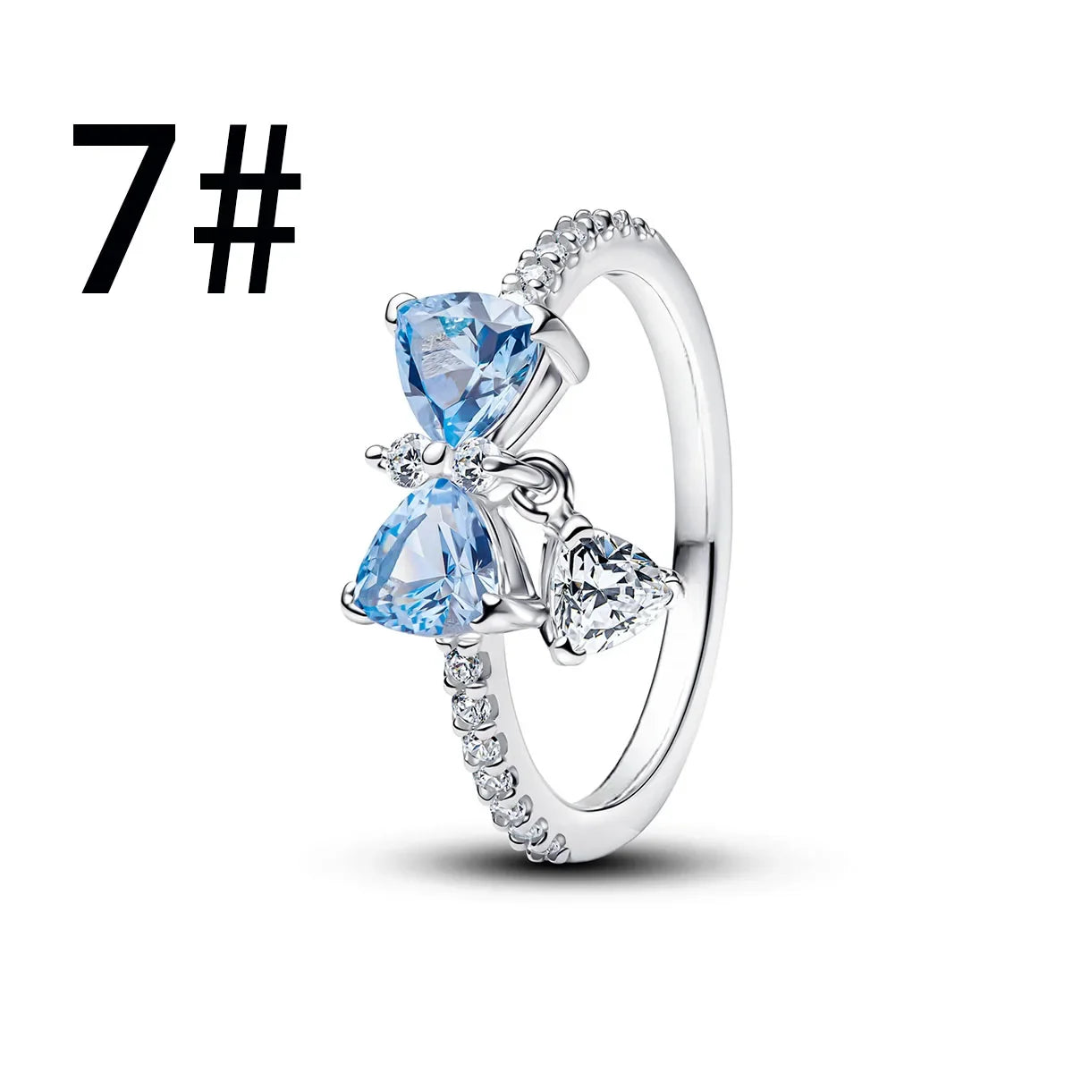 925 Sterling Silver Charms Pendant Bow Bead For Jewelry Making
