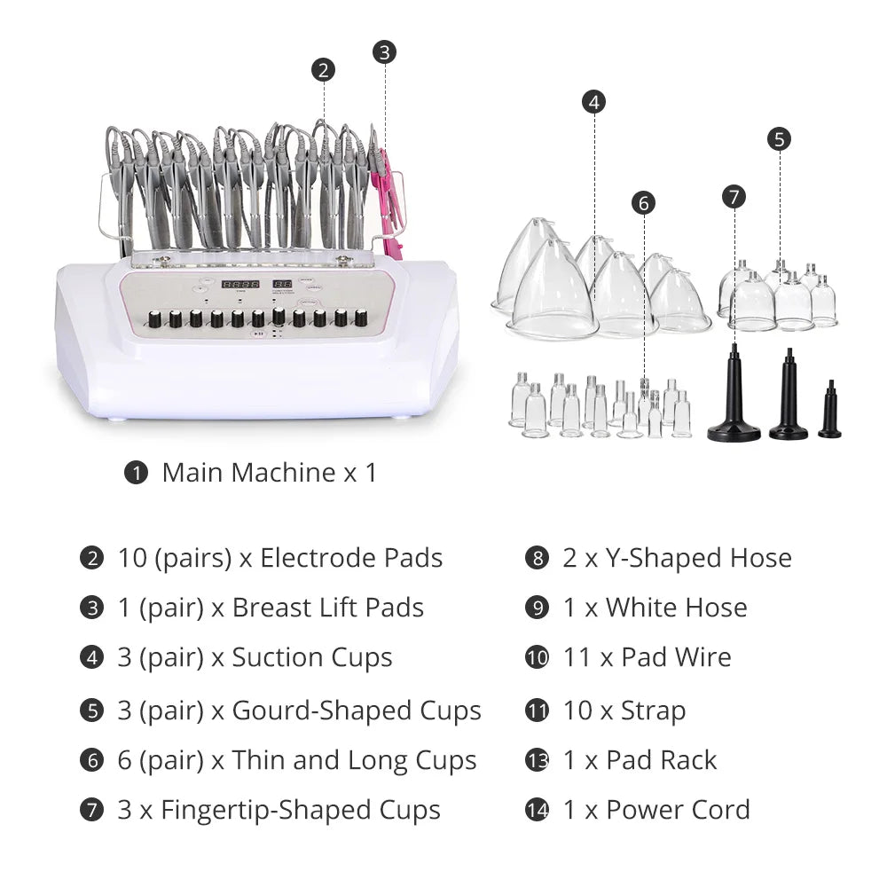 UNOISETION EMS Electromuscular Stimulation Device For Body Contouring And Relaxation