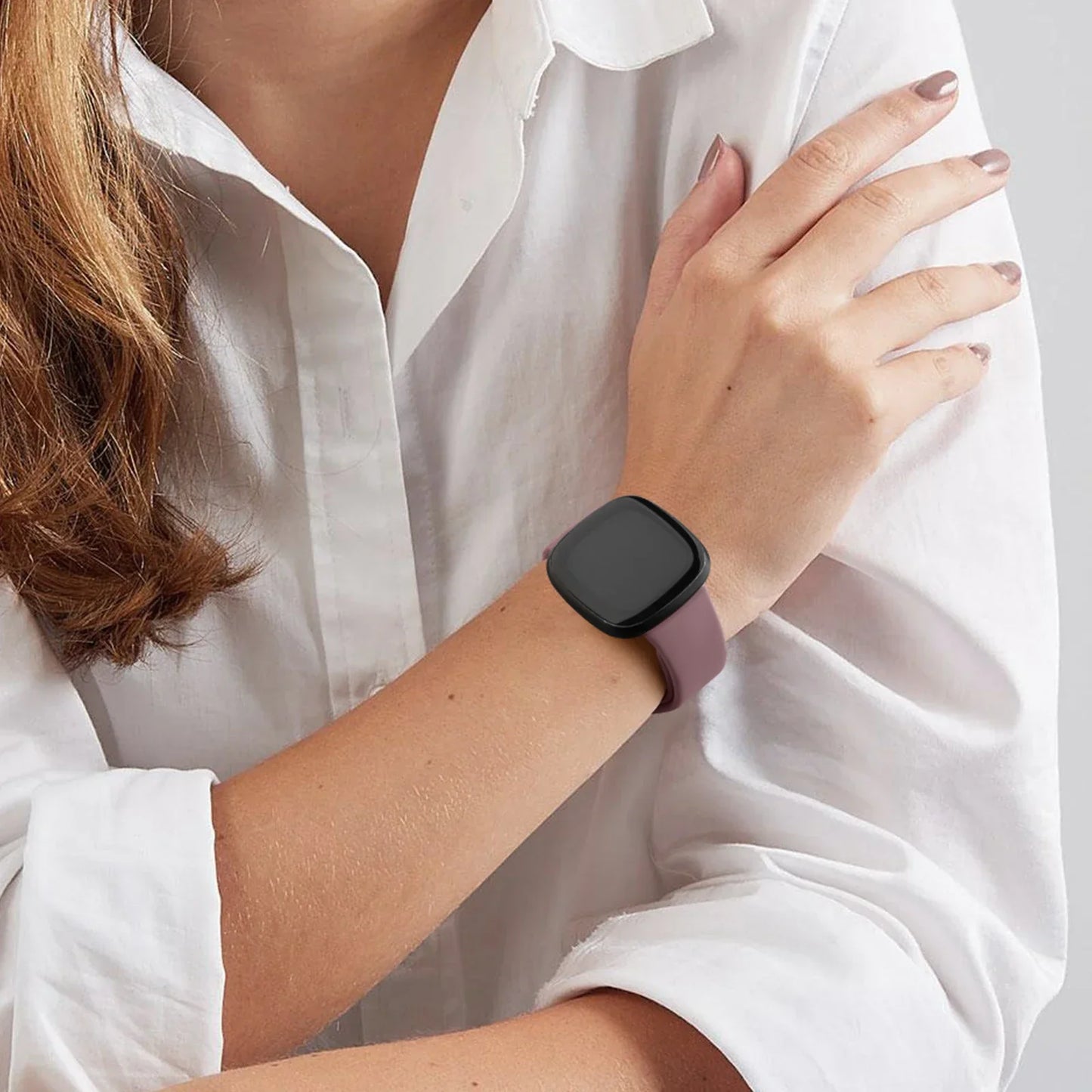 Tobfit Silicone Watch Band for Fitbit Versa Lite and Sense