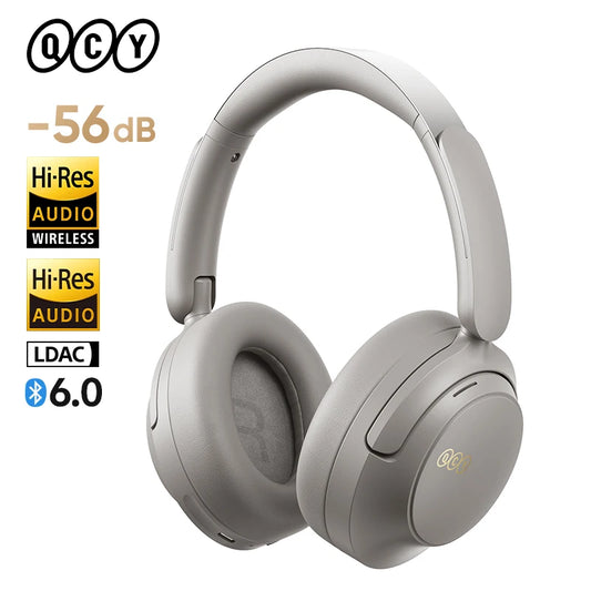 QCY H3S Over Ear Headphone HiRes LDAC Wireless ANC Earphone Bluetooth 6.0
