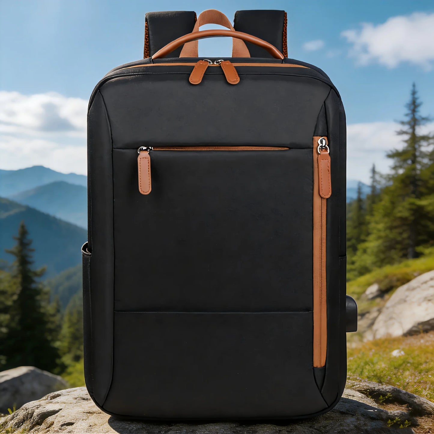 OGEHUAFEE Lightweight Multi Layer Commuter Computer Backpack
