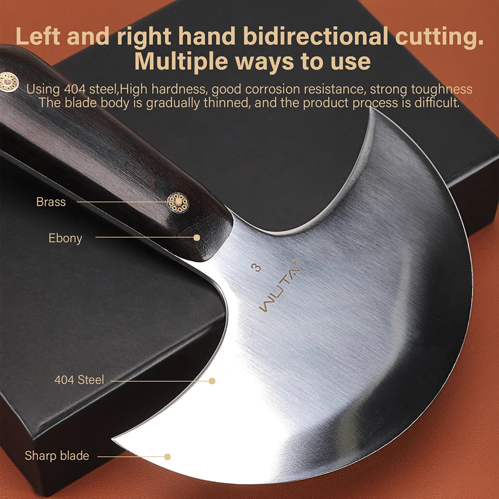 WUTA Professional Round Head Leather Skiving and Cutting Knife