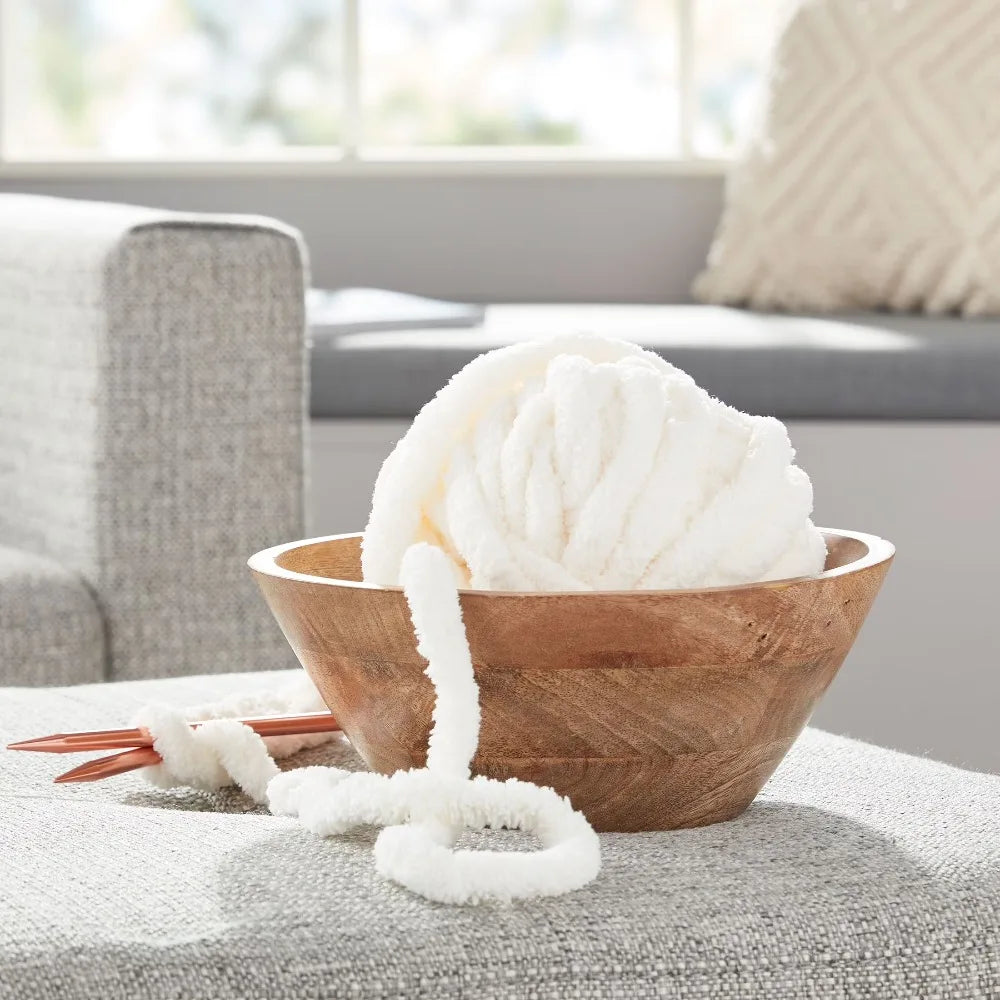 Super Bulky Chenille Yarn For Knitting And Crochet Projects