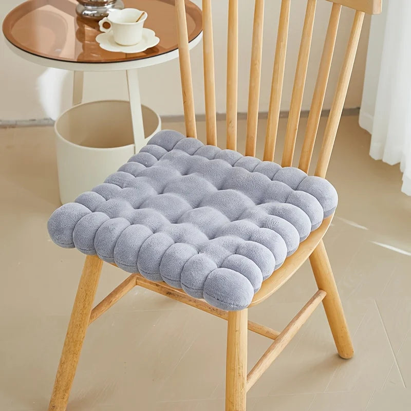 Biscuit Shape Plush Cushion Pillow For Home Or Office Use