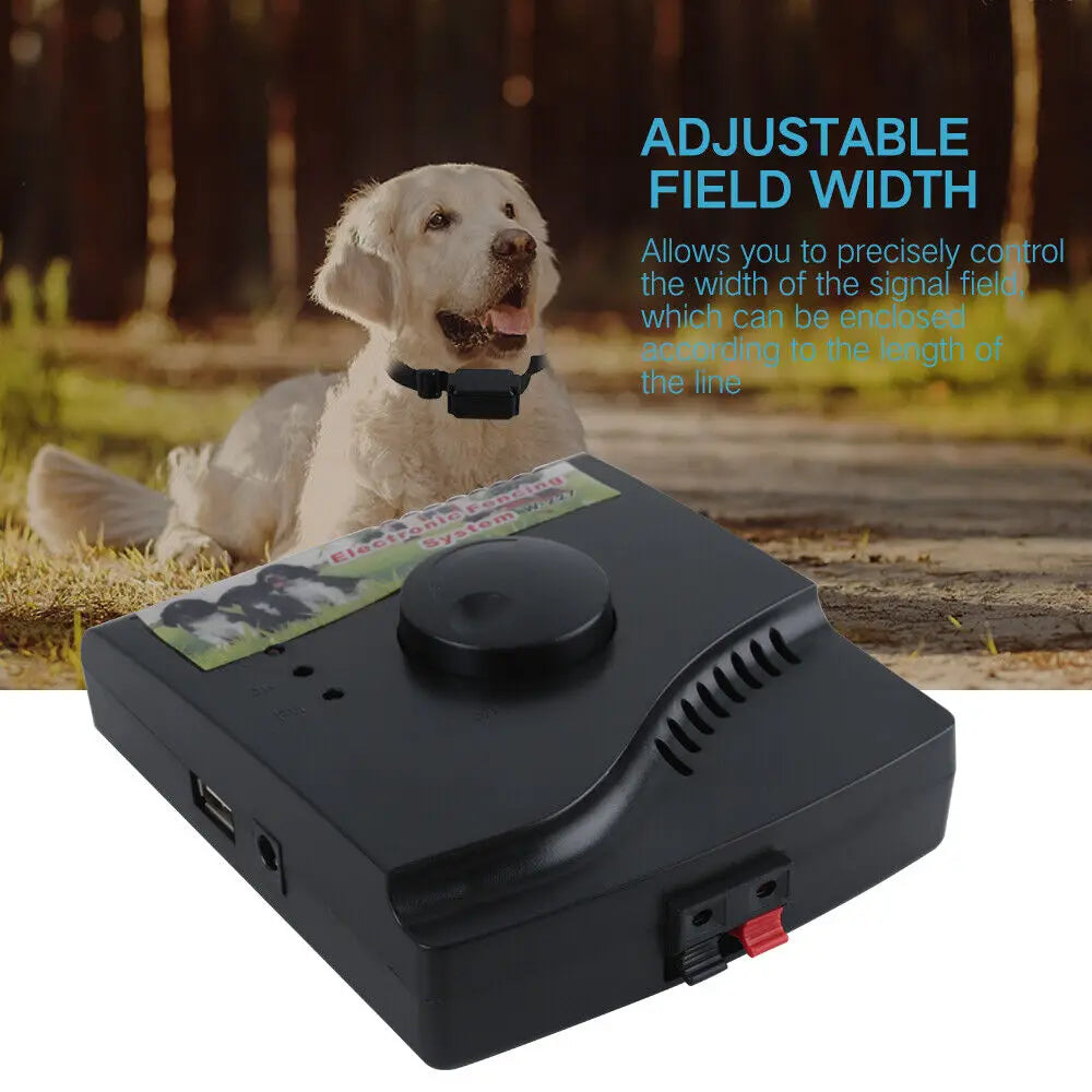 Electric Dog Fence System For Pets Containment With Waterproof Shock Collar Outdoor