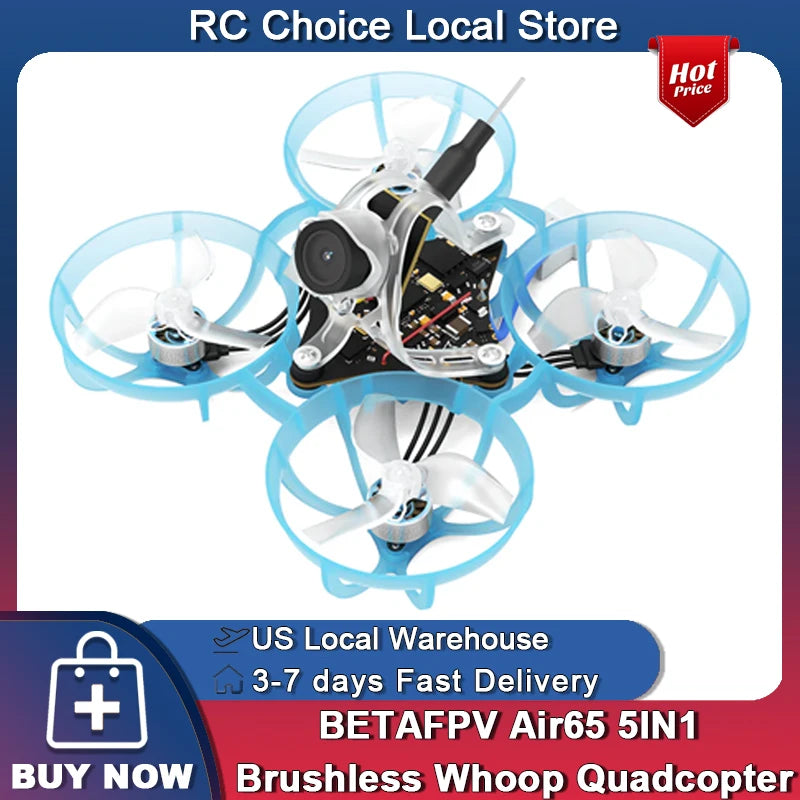 BETAFPVC Air65 5 In 1 Brushless Whoop Quadcopter Racing
