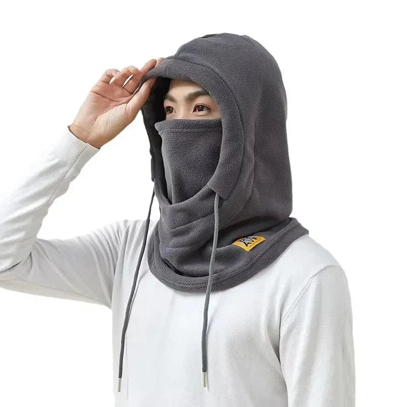 Winter Windproof 3-In-1 Balaclava Hat With Mask And Neck Warmer