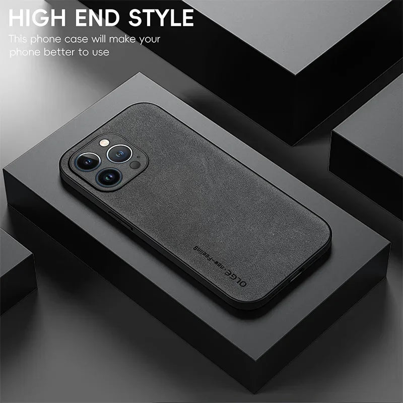 DIXSG Luxury Leather Phone Case For iPhone Pro Max