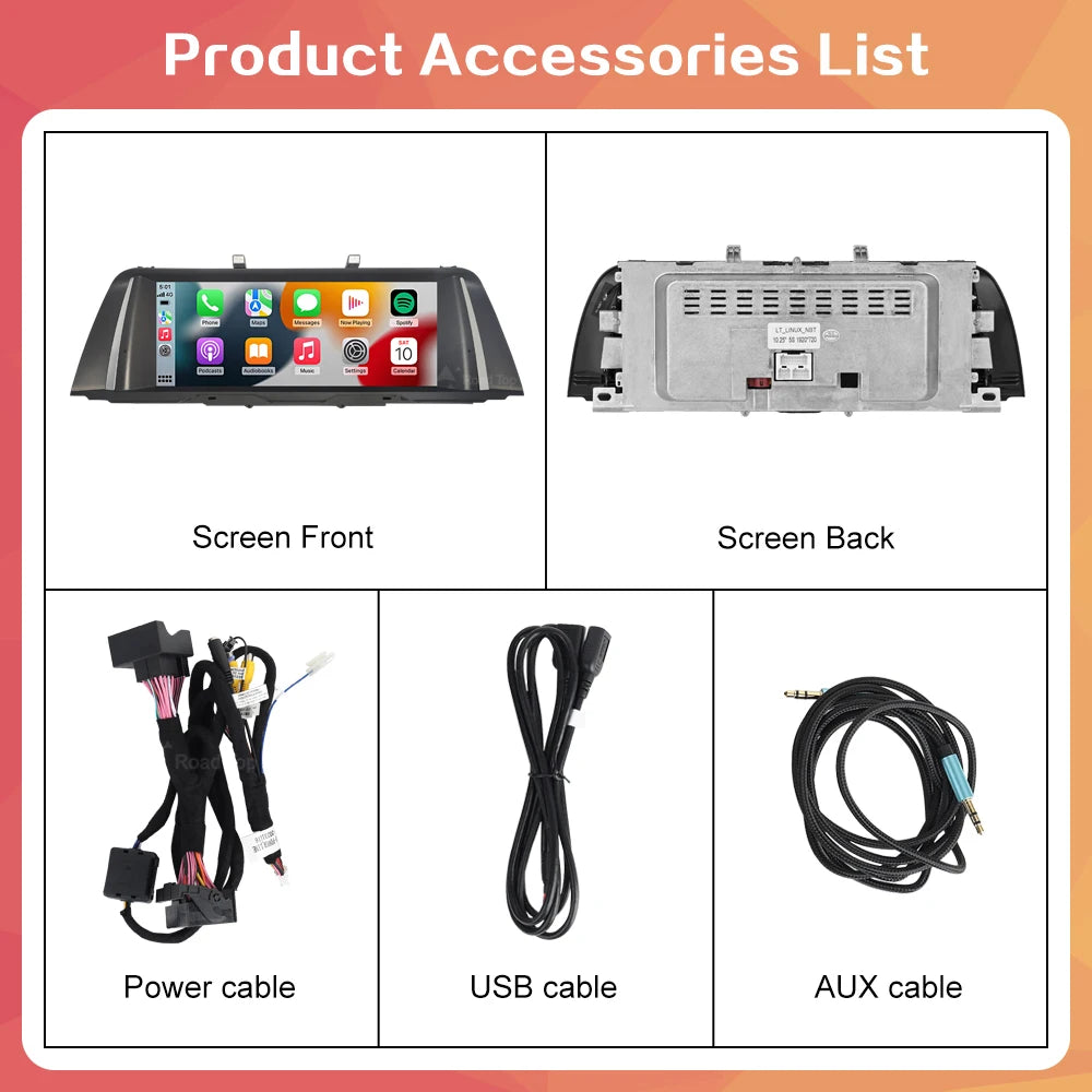 Road Top Wireless CarPlay Android Auto Receiver For BMW F10F11