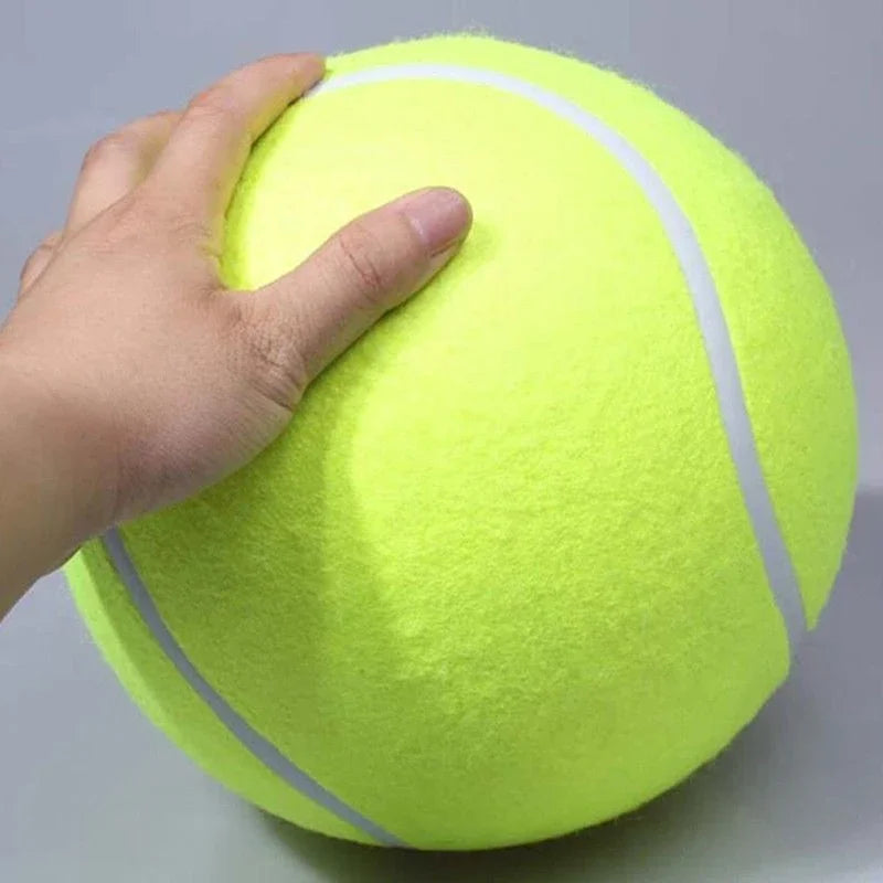 Shunmaii Tennis Ball Dog Chew Toy Inflatable Outdoor Play