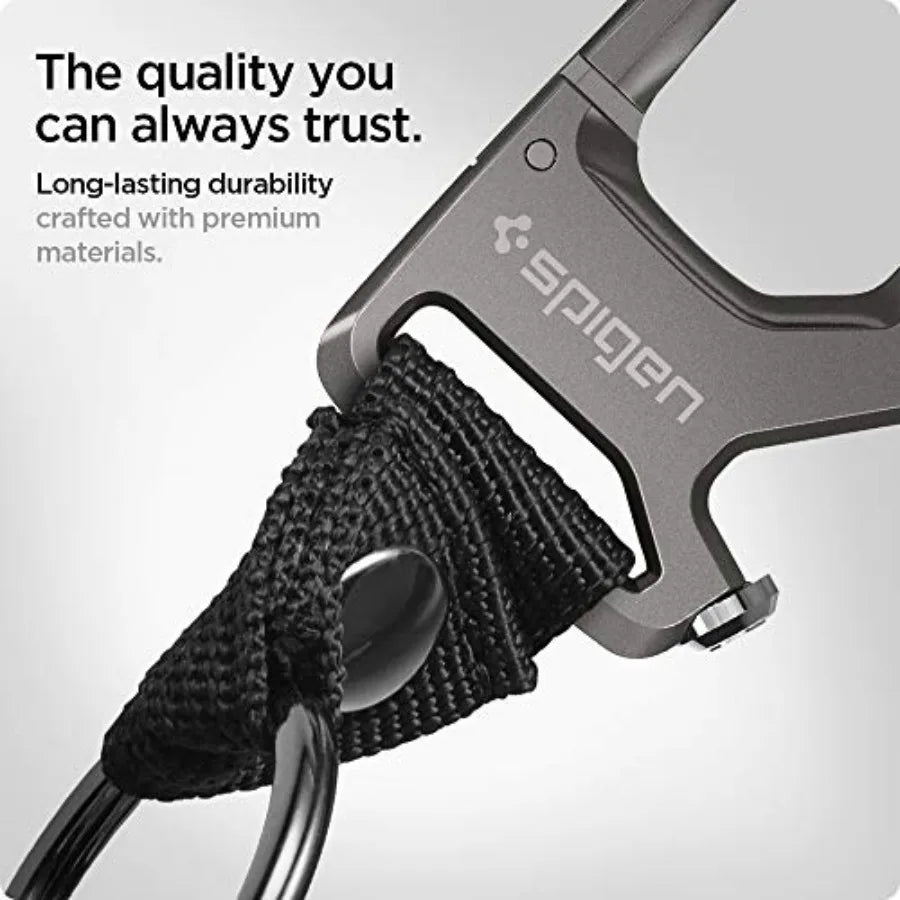 Spigen Life Carabiner Key Ring Clip Bottle Opener Keychain