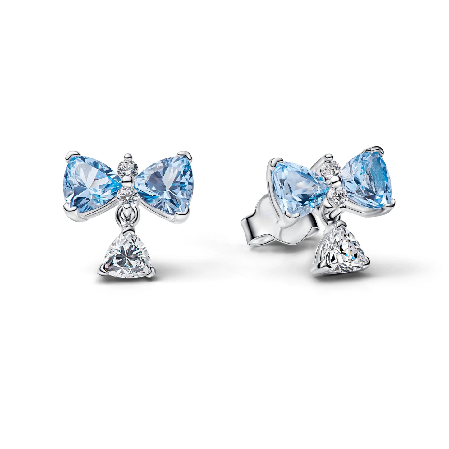 925 Sterling Silver Charms Pendant Bow Bead For Jewelry Making