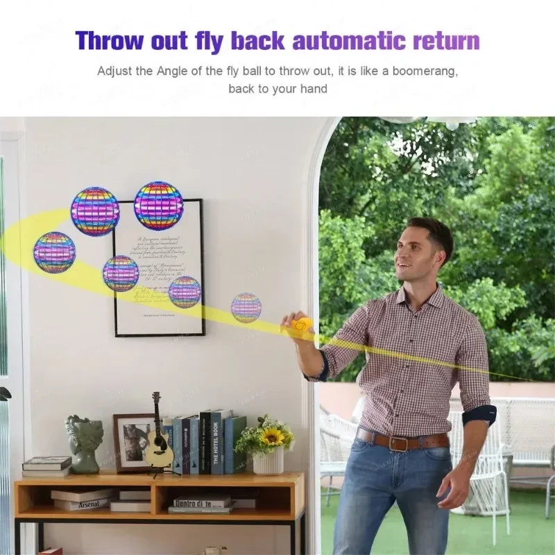 Flying Ball LED Hand Controlled Hover Ball For Kids