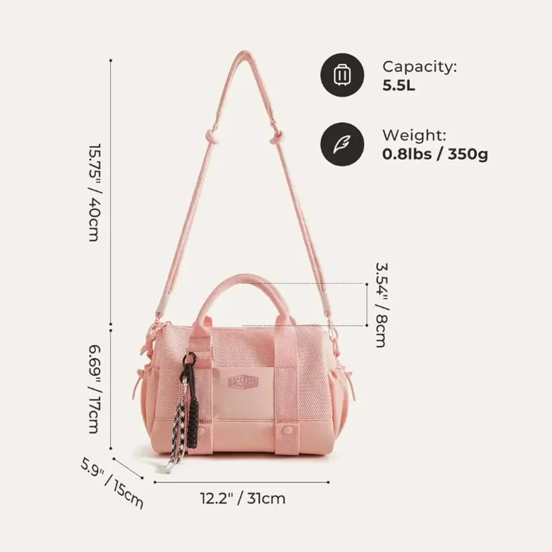BAGSMART Crossbody Duffle Bag for Women Travel and Daily Use