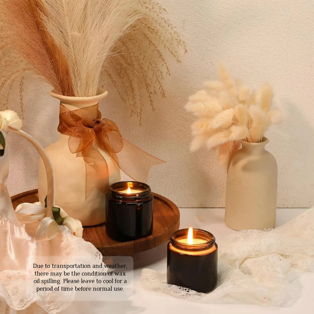 50 Count UltraScented Mason Jar Candles Assorted Aromatherapy Fragrances Wholesale