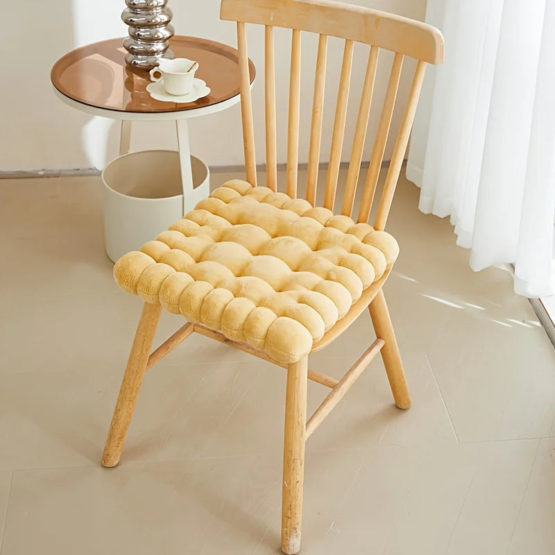 Biscuit Shape Plush Cushion Pillow For Home Or Office Use