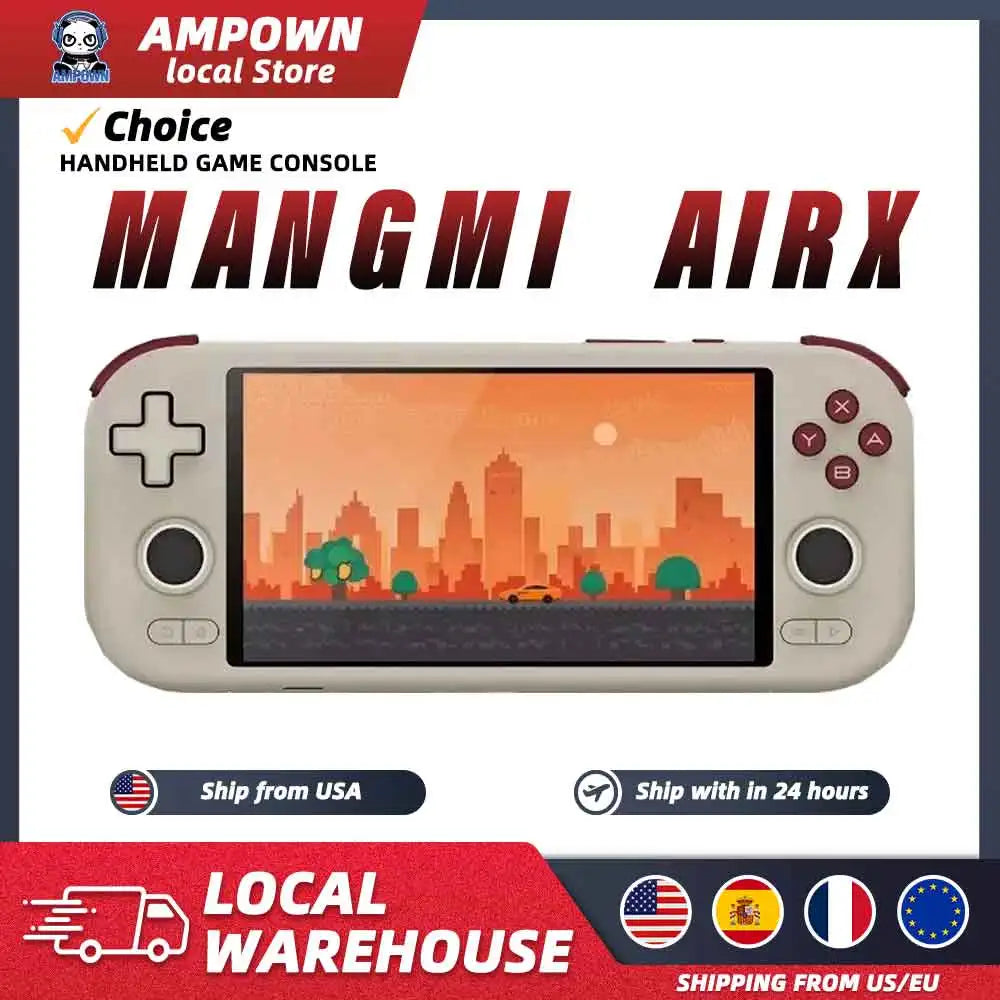 Ampown Mangmi Air X Handheld Game Console With 5000mAh Battery