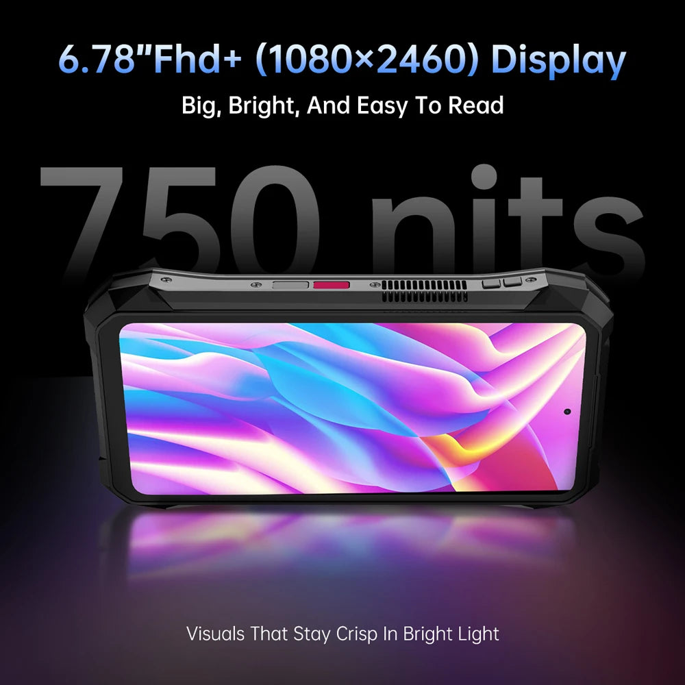 Unihertz Tank X Rugged 5G Smartphone With DLP Projection 17600mAh