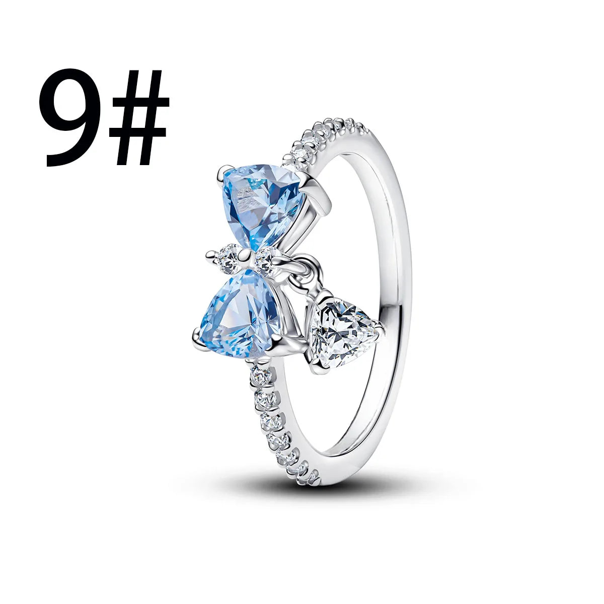 925 Sterling Silver Charms Pendant Bow Bead For Jewelry Making